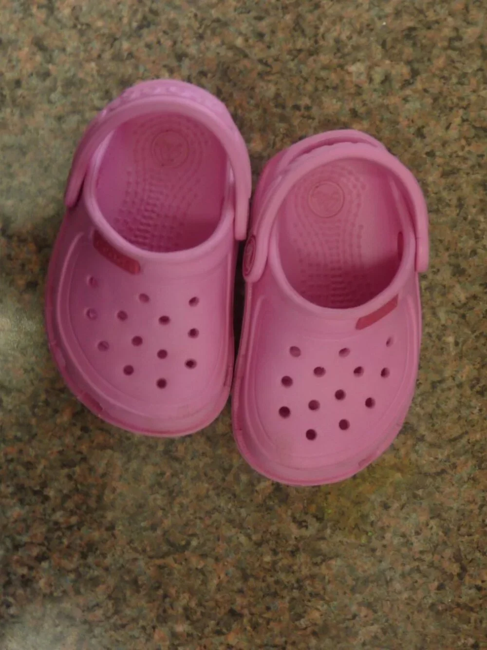 Crocs Classic Clog Pink Toddler Size C4 Slip On Water Friendly Shoes